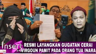 CEK FAKTA: Resmi Layangkan Gugatan  Cerai, Virgoun Pamit Pada Orangtua Inara Rusli, Benarkah?