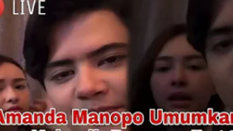 CEK FAKTA: Live Instagram, Amanda Manopo Umumkan Aliando Syarief Adalah Kekasih Barunya