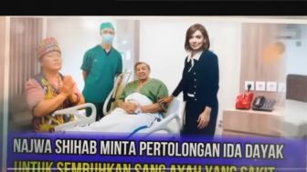 CEK FAKTA: Ida Dayak Sembuhkan Ayah Najwa Shihab, Benarkah?
