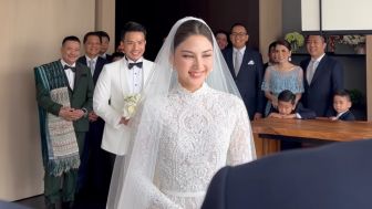 Bak Drakor! Begini Momen Pertama Yakup Hasibuan Lihat Jessica Mila dalam Balutan Gaun Pengantin