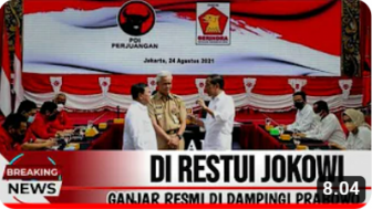 Cek Fakta: Ganjar Pranowo dan Prabowo Subianto Resmi Berpasangan, Jokowi Merestui