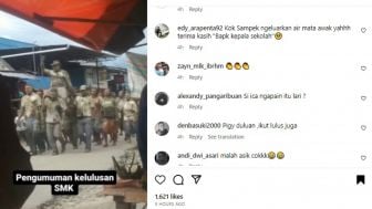 Viral Pengumuman Kelulusan SMK di Papua, Ramai-Ramai Mandi Lumpur Bareng Pak Kepsek