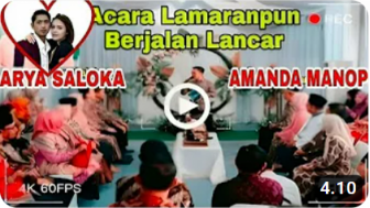 Cek Fakta: Lamaran Amanda Manopo dan Arya Saloka Berjalan Lancar, Benarkah?