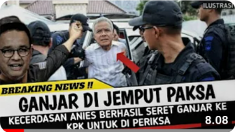 Cek Fakta: Anies Seret Ganjar ke KPK untuk Diperiksa, Benarkah?