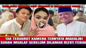 CEK FAKTA: Mahalini Ternyata Sudah Mualaf Sebelum Dilamar Rizky Febian, Benarkah?