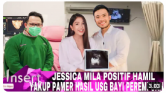 CEK FAKTA: Jessica Mila Positif Hamil Bayi Perempuan Yakup Hasibuan, Benarkah?