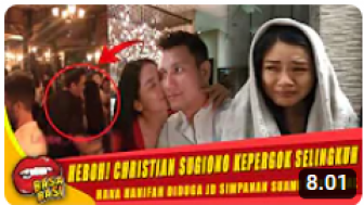 CEK FAKTA: Christian Sugiono Kepergok Selingkuh dengan Hana Hanifah, Benarkah?