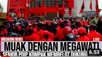 Cek Fakta: Muak dengan Megawati, Senior PDIP Kompak Membelot Dukung Anies Baswedan