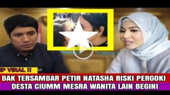 CEK FAKTA: Natasha Rizky Pergoki Desta Cium Mesra Wanita Lain, Benarkah?