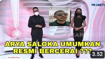 Cek Fakta: Arya Saloka Umumkan Telah Bercerai, Benarkah?