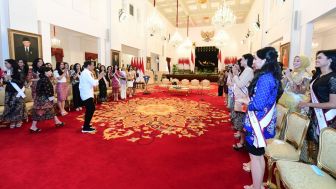 Pesan Jokowi ke Putri Indonesia 2023, Ikut Promosikan Destinasi Wisata hingga Optimalkan Bonus Demografi