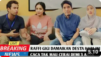 Cek Fakta: Raffi Ahmad dan Nagita Slavina Damaikan Desta-Natasha Rizky, Benarkah?