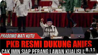 Cek Fakta: Batal Usung Prabowo, PKB Kini Dukung Anies Baswedan, Benarkah?