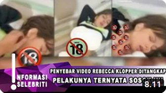 Cek Fakta: Penyebar Video Syur Mirip Rebecca Klopper Ditangkap, Ternyata Pelakunya Sosok Ini