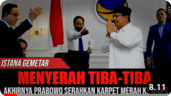 Cek Fakta: Prabowo Nyatakan Gabung NasDem Demi Turut Suarakan Anies Baswedan Maju Pilpres 2024, Benarkah?