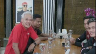 Ganjar Pranowo Beri Sambutan Khusus untuk Timnas Indonesia, Dituding Netizen Pansos hingga Pencitraan