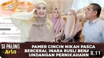 Cek Fakta: Pamer Cincin Nikah Pasca Bercerai, Inara Rusli Benarkan Undangan Pernikahannya?