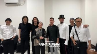 Begini Momen Ahmad Dhani Pertama Kali Ketemu Gibran dan Puan Maharani Saat Konser Dewa 19 di Solo