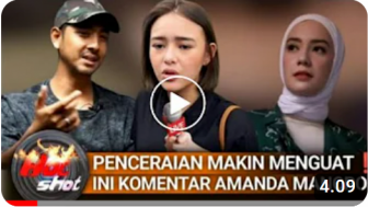 Cek Fakta: Amanda Manopo Komentari Perceraian Arya Saloka dan Putri Anne