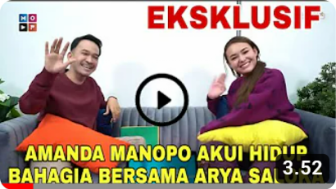 Cek Fakta: Amanda Manopo Akui Hidup Bahagia Bersama Arya Saloka di Podcast Ruben Onsu, Benarkah?