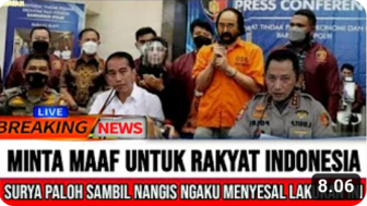 Cek Fakta: Surya Paloh Minta Maaf untuk Rakyat Indonesia, Benarkah?