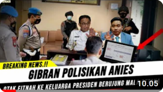 CEK FAKTA: Gibran Polisikan Anies Baswedan, Benarkah?