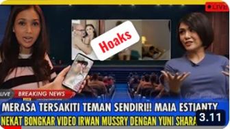 CEK FAKTA: Maia Estianty Nekat Bongkar Video Tak Senonoh Perselingkuhan Irwan Mussry dan Yuni Shara, Benarkah?