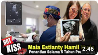 CEK FAKTA: 5 Tahun Penantian, Akhirnya Maia Estianty Hamil Anak Irwan Mussry, Benarkah?