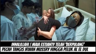 CEK FAKTA: Innalillahi! Maia Estianty Telah Berpulang, Pecah Tangis Irwan Mussry hingga Peluk Al El Dul, Benarkah?