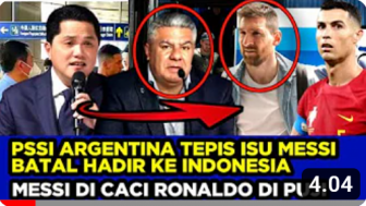 CEK FAKTA: PSSI-nya Argentina Tepis Isu Messi Batal Hadir ke Indonesia