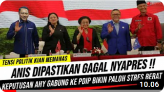 CEK FAKTA: AHY Putuskan Gabung PDIP, Anies Dipastikan Gagal Nyapres