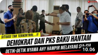 CEK FAKTA: Menegangkan! Detik-Detik Nyawa AHY Nyaris Melayang Sia-Sia