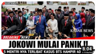 CEK FAKTA: Jokowi Ngamuk, 5 Menterinya Terlibat Kasus Korupsi BTS 4G Hampir Rp40 Triliun, Benarkah?