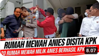 CEK FAKTA: Heboh Rumah Mewah Anies Baswedan Disita KPK