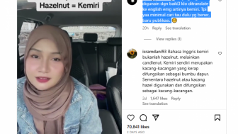 Wanita Ini Dirujak Netizen Gara-gara Bikin Pernyataan Bahwa Hazelnut Ternyata adalah Kemiri