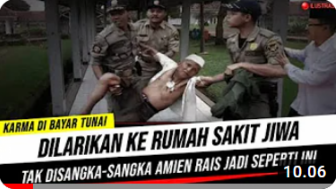 CEK FAKTA: Amien Rais Dilarikan ke Rumah Sakit Jiwa, Benarkah?