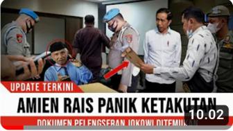 Cek Fakta: Dokumen Pelengseran Jokowi Ditemukan, Amien Rais Panik Ketakutan