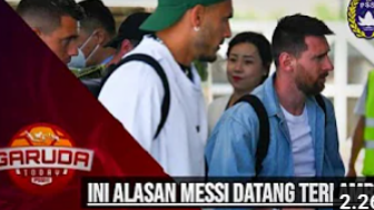 CEK FAKTA: Akhirnya Datang, Lionel Messi Beberkan Alasan Datang Telat ke Indonesia