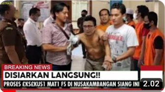 Cek Fakta: Live Siang Ini, Pelaksanaan Eksekusi Mati Ferdy Sambo di Nusakambangan