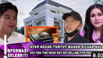 CEK FAKTA: Ayah Rozak Nuntut Mahar Tak Nalar, Boy William Tak Sanggup Hingga Ayu Ting Ting Kecewa