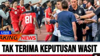 CEK FAKTA: Tak Terima Keputusan Wasit, Pemain Indonesia Ngamuk Hingga Nekat Lakukan Hal ini