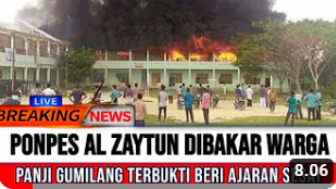 Cek Fakta: Benarkah Ponpes Al Zaytun Dibakar Warga?