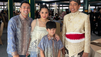 Beri Ucapan Selamat Ulang Tahun untuk Jokowi, Unggahan Raffi Ahmad Diserbu Netizen Gara-gara Syahnaz: Notifnya Masuk ke Akun Presiden?