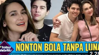 CEK FAKTA: Khawatir, Maxime Bouttier Larang Luna Maya Nonton Bola Karena Ada Mantan?