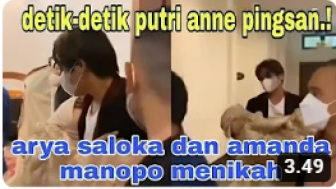 CEK FAKTA: Detik-Detik Putri Anne Pingsan usai Tahu Arya Saloka Menikah dengan Amanda Manopo