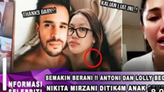 CEK FAKTA: Nikita Mirzani Geram, Antonio Dedola Berencana Nikahi Lolly