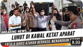 CEK FAKTA: Kalah Sidang, Luhut Binsar Pandjaitan Dikawal Ketat Menuju Jeruji Besi?