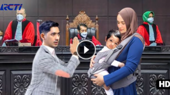 CEK FAKTA: Tak Dapat Hak Asuh Ibrahim, Arya Saloka Sujud Minta Maaf ke Putri Anne saat Sidang