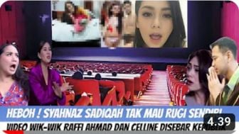 CEK FAKTA: Tak Mau Rugi Sendiri, Syahnaz Sebar Video Tak Senonoh Raffi Ahmad dengan Celine Evangelista, Benarkah?