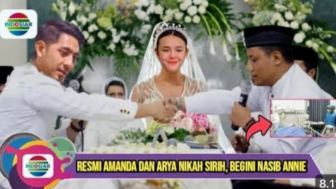 CEK FAKTA: Amanda Manopo Sah Menikah Siri dengan Arya Saloka, Benarkah?